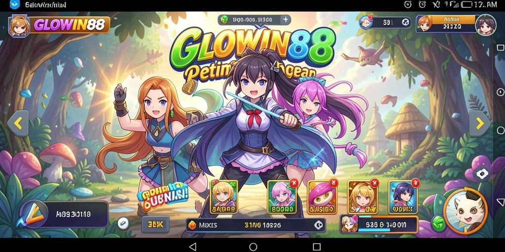 Menampilkan gameplay seru dengan karakter Anime yang menarik.