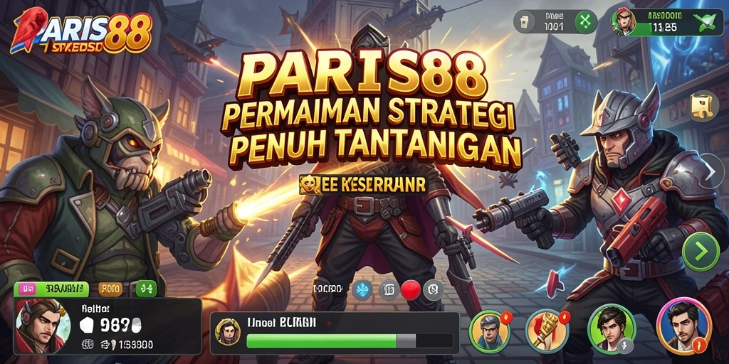 Gameplay yang mendebarkan dan penuh strategi di PARIS88.