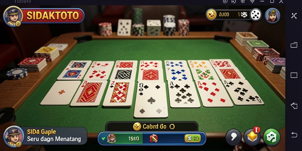 Tampilan gameplay seru dan menantang di SIDAKTOTO.